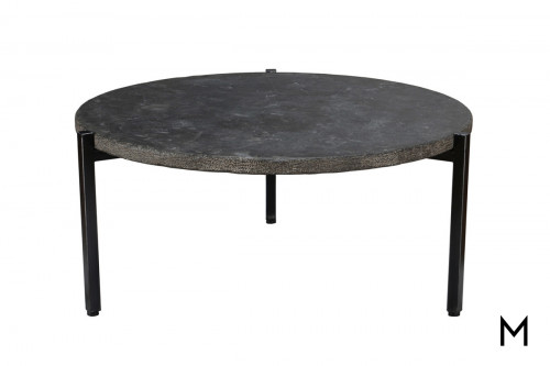 Grand Coffee Table with Stone Top
