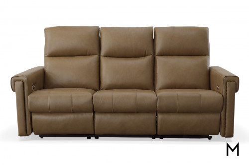 Abe Dual Power Reclining Sofa with Power Headrests