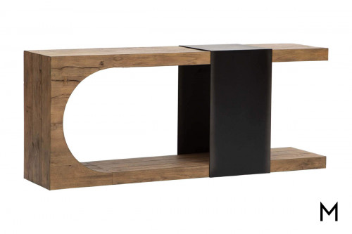 Modern Banded Console Table