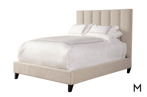 M Collection Channel Tufted Queen Bed