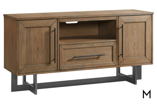 Evan 60" Entertainment Console with One Drawer