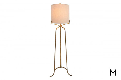 Elena Gold Floor Lamp