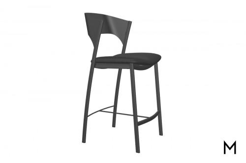 Norville Counter Stool with Cushioned Seat