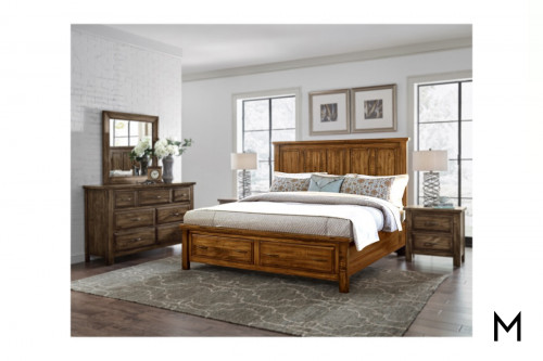 Maple Road King Storage Bed