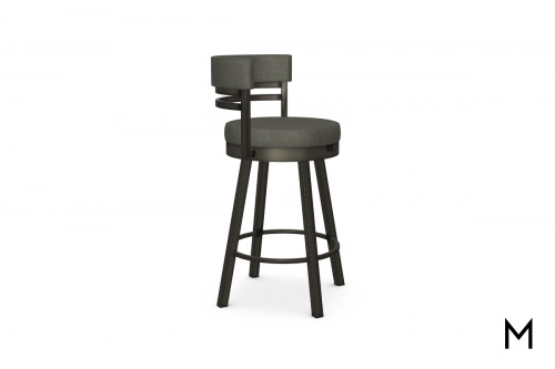 Ronny Counter Stool in Elephant Gray
