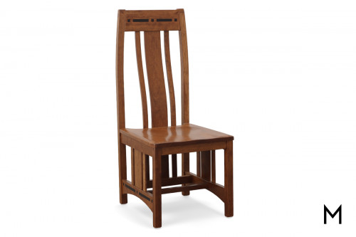 Asheville Side Chair with Ebony Inlay