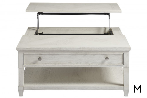 Ocean Front Coffee Table with Lift Top