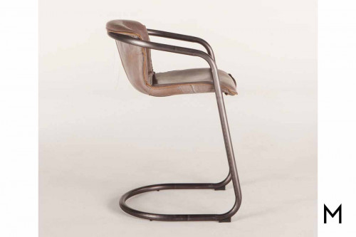 Portofino Antique Counter Chair in Brown