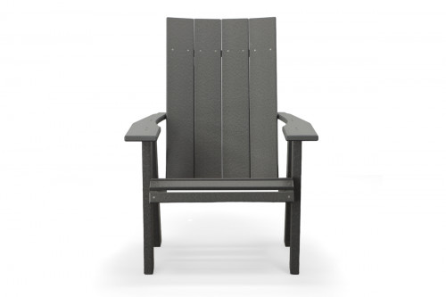 Contemporary Patio Chair in Dark Gray