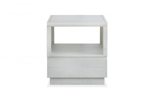 Clarabelle Rectangular End Table with One Drawer