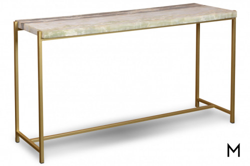 Easton Sofa Table with Onyx Tabletop