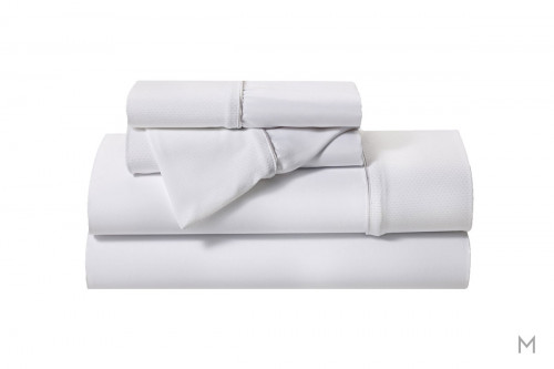 Hyper-Cotton Quick Dry Performance Sheets - Queen in White