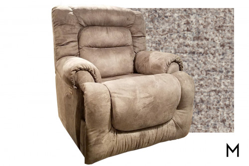M Collection Hercules Recliner with Power Recline and Power Adjustable Headrest
