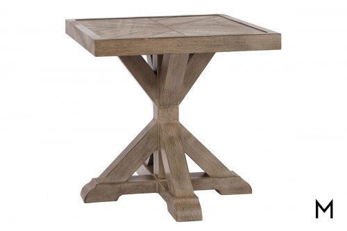 Square Patio End Table