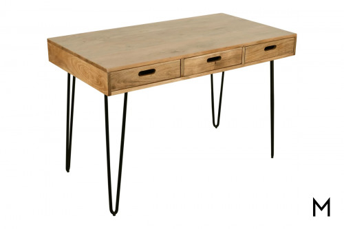 Ryker Counter Height Dining Table with Three Pull-Through Drawers