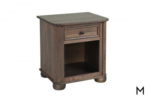 Kingsport Open Bottom Nighstand with Drawer