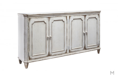 Mirimyn Accent Cabinet in Distressed White