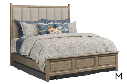 Uptown Cottage King Panel Bed