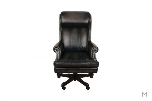M Collection Prestige Executive Chair with Nailhead Trim