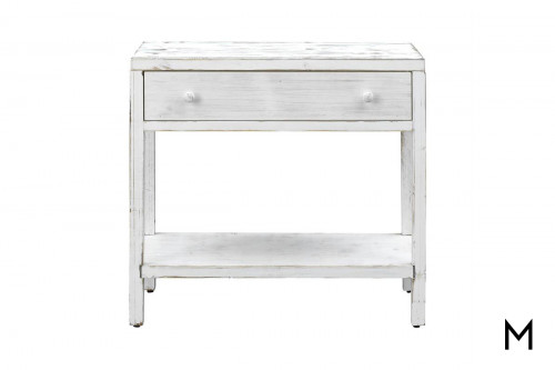 Farmhouse One-Drawer Accent Table