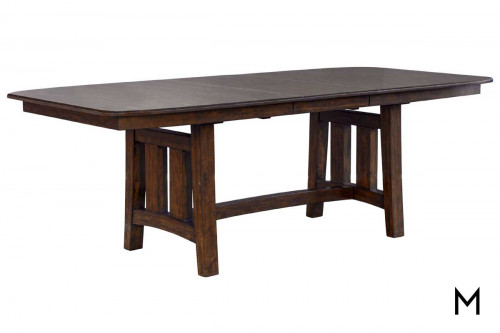 Henderson Trestle Table with 18" Butterfly Leaf