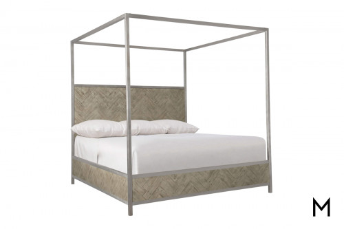 Canopy Plank King Bed