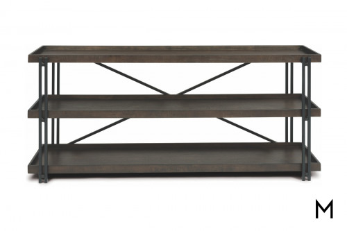 Three-Tiered Stacked Sofa Table