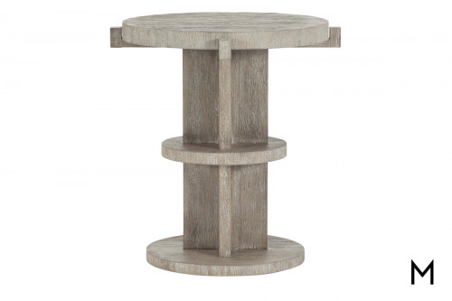 Tiered Round Accent Table