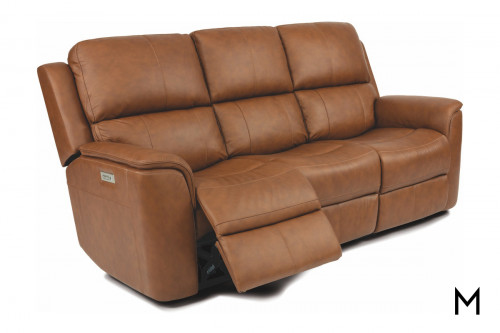 Haiden Leather Power Reclining Sofa