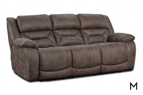 Linwood Power Reclining Sofa with Two Reclining Sections