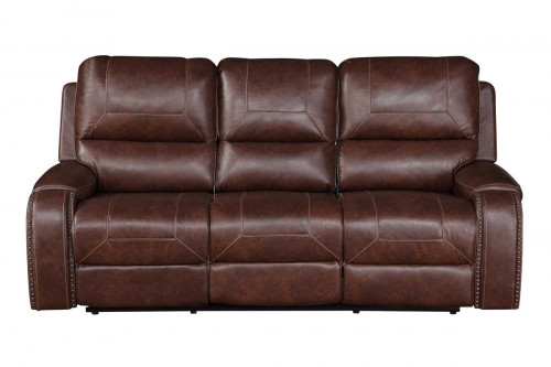 Kacie Dual Recliner Sofa with Center Drop-Down Table