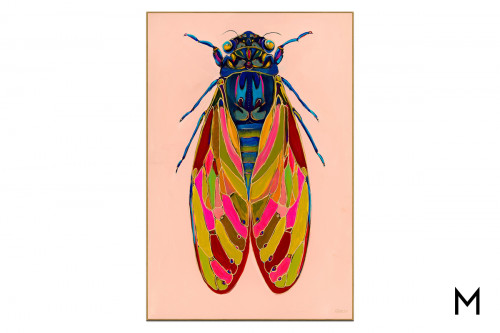Cicada Canvas 40" x 60"