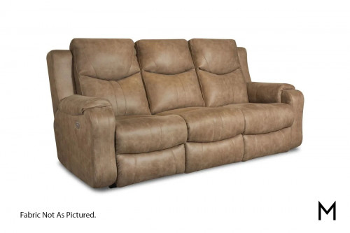 M Collection Marvel Power Reclining Sofa with Power Headrest