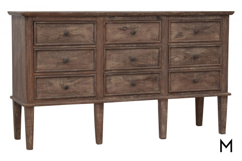 M Collection Carly 9-Drawer Sideboard