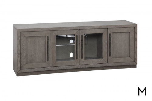 M Collection Modern 4-Door 63" TV Console