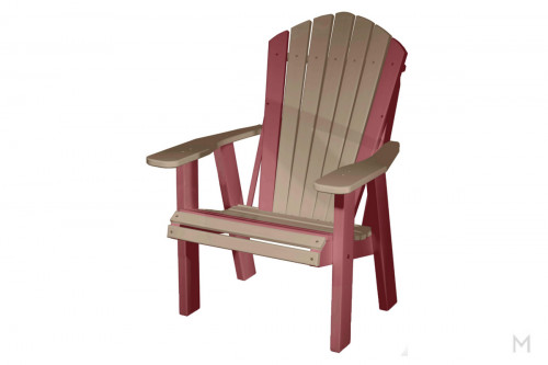 Weatherwood with Cherry Patio Chair