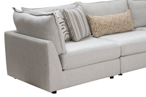 Casual Five-Piece Sectional Sofa
