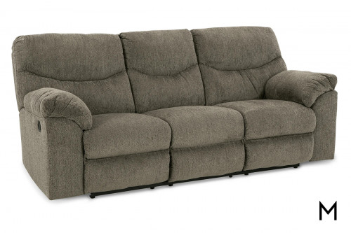 Aldrich Reclining Sofa with Two Recliners