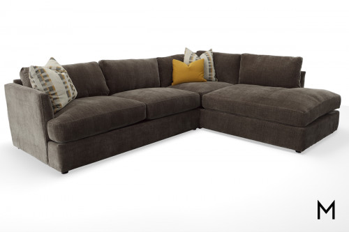 Laine Two-Piece Chaise Sectional Sofa