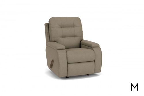Kerrie Rocking Recliner in Graphite Silver