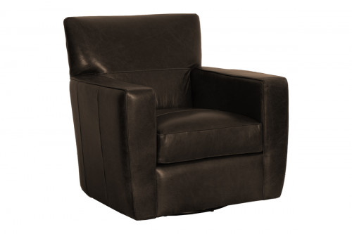 Gravano Leather Swivel Chair