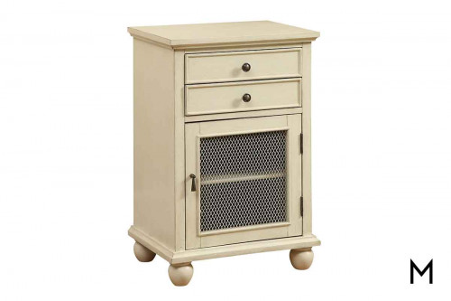 Sabre Ivory End Table
