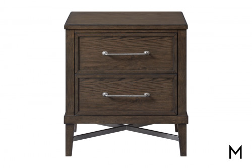 Presley Two-Drawer Nightstand