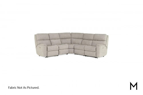 Catalina 5 Piece Reclining Sectional Sofa with Power Headrest