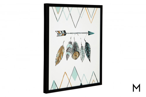 Feather and Arrow Wall Art