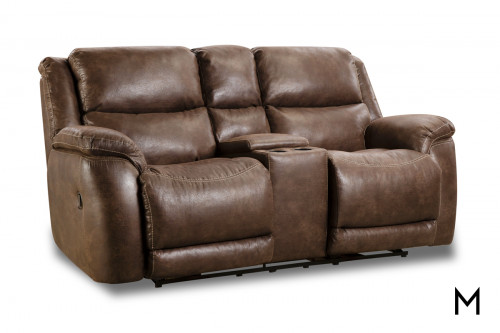 Rima Reclining Loveseat with Center Console