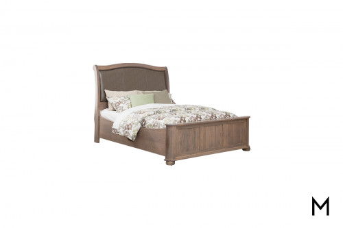 Kings Park Upholstered King Bed with Low Footboard