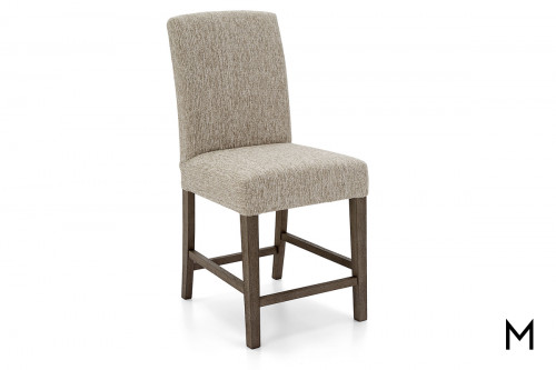 Myrtle 24" Counter Stool with Upholstered Seat and Back