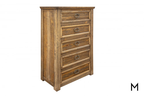 Wyoming Rustic Five-Drawer Chest