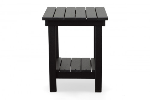 Outdoor End Table in Black